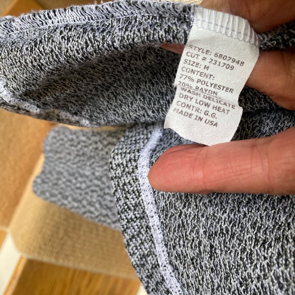 Cut Loose open front knit cardigan, medium - Picture 5 of 6